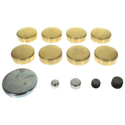 Melling Engine Expansion Plug Kit P/N:MPE-169BR Fits: Chevrolet Camaro, Chevrolet Caprice, Chevrolet El Camino, Chevrolet Impala, Chevrolet Malibu, Chevrolet Monte Carlo, GMC Caballero, Pontiac Catalina, Pontiac Grand Lemans, Pontiac Laurentian - Image 1