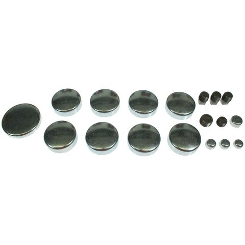 Melling Engine Expansion Plug Kit P/N:MPE-185R Fits: Chevrolet Astro, Chevrolet Blazer, Chevrolet C10, Chevrolet C1500, Chevrolet C20, Chevrolet C2500, Chevrolet Caprice, Chevrolet Commercial Chassis, Chevrolet El Camino - Image 1