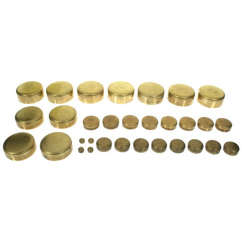 Melling Engine Expansion Plug Kit P/N:MPE-229BR Fits: Ford E-250 Econoline Club Wagon, Ford E-350 Econoline, Ford E-350 Econoline Club Wagon, Ford F-250, Ford F-350, Ford F-59 Commercial Stripped Chassis, Ford F-super Duty, International 1452sc - Image 1
