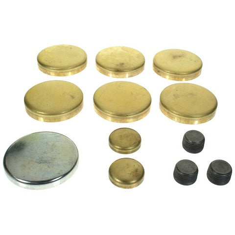 Melling Engine Expansion Plug Kit P/N:MPE-256BR Fits: Jeep Cherokee 01-87, Jeep Comanche 92-87, Jeep Grand Cherokee 04-93, Jeep Tj 02-97, Jeep Wagoneer 90-87, Jeep Wrangler 06-97, Jeep Wrangler 95-91 - Image 1