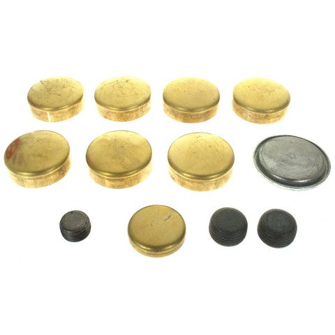 Melling Engine Expansion Plug Kit P/N:MPE-258BR Fits: Dodge B150, Dodge B1500, Dodge B250, Dodge B2500, Dodge D100, Dodge D150, Dodge D250, Dodge Dakota, Dodge Ram 1500, Dodge Ram 1500 Van, Dodge W100, Dodge W150 - Image 1