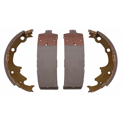 Wagner Brake Drum Brake Shoe P/N:Z538 Fits: Chrysler TOWN &amp; COUNTRY, Dodge Caravan, Dodge Dakota, Dodge Grand Caravan, Dodge Mini Ram, Jeep Cherokee, Jeep Comanche, Jeep Tj, Jeep Wagoneer, Jeep Wrangler, Plymouth Grand Voyager, Plymouth Voyager - Image 1