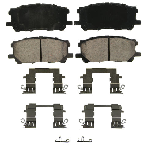 Wagner Brake Disc Brake Pad Set P/N:ZD1005 Fits: Lexus Rx330 06-04, Lexus Rx350 09-07, Lexus Rx400h 08-06, Toyota Highlander 07-06 - Image 1