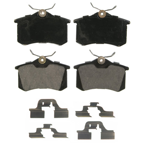 Wagner Brake Disc Brake Pad Set P/N:ZD1017 Fits: Audi A3, Audi A6, Audi A6 Quattro, Audi Allroad Quattro, Audi S6, Audi S8, Audi Tt, Volkswagen Beetle - Image 1