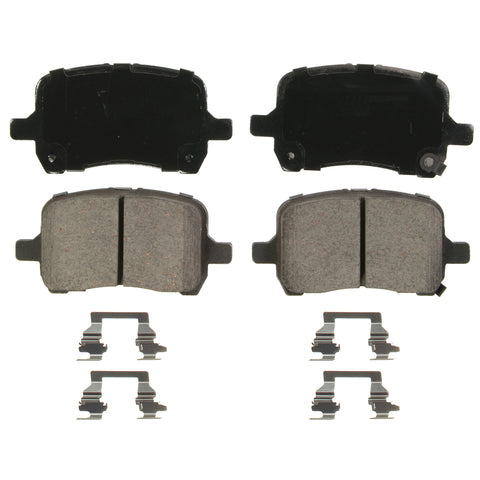 Wagner Brake Disc Brake Pad Set P/N:ZD1028 Fits: Chevrolet Cobalt 08-05, Chevrolet Hhr 10-08, Chevrolet Malibu 06-04, Pontiac G5 2007, Pontiac G6 2005, Pontiac Pursuit 2006, Pontiac Solstice 09-06, Saturn Ion 07-04, Saturn Sky 10-07 - Image 1