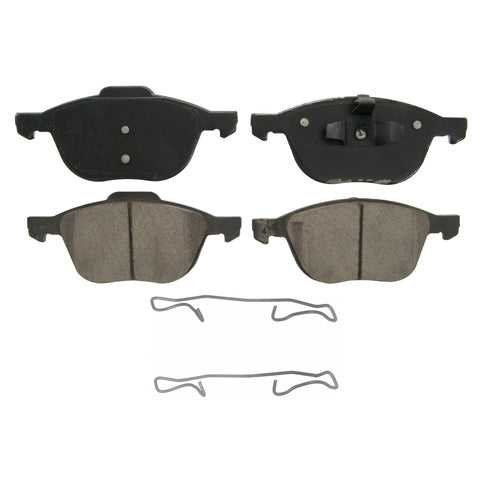 Wagner Brake Disc Brake Pad Set P/N:ZD1044 Fits: Ford Focus 07-05, Mazda 3 13-04, Mazda 3 Sport 18-09, Mazda 5 10-06, Mazda 5 17-12, Volvo C30 13-07, Volvo C70 13-06, Volvo S40 11-04, Volvo V50 11-05 - Image 1