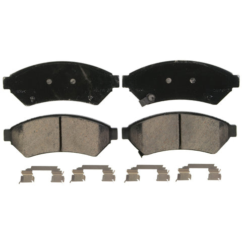 Wagner Brake Disc Brake Pad Set P/N:ZD1075 Fits: Buick Allure 09-05, Buick Lacrosse 09-05, Buick Terraza 07-05, Chevrolet Uplander 09-05, Mobility Ventures Mv-1 17-14, Pontiac Grand Prix 08-05, Pontiac Montana 09-05, Saturn Relay 07-05, Vpg Mv-1 12-11 - Image 1
