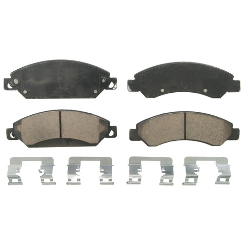 Wagner Brake Disc Brake Pad Set P/N:ZD1092 Fits: Cadillac Escalade, Cadillac Escalade Esv, Cadillac Escalade Ext, Chevrolet Avalanche, Chevrolet Silverado 1500, Chevrolet Silverado 1500 Classic, Chevrolet Suburban 1500, Chevrolet Tahoe, GMC Sierra 1500 - Image 1