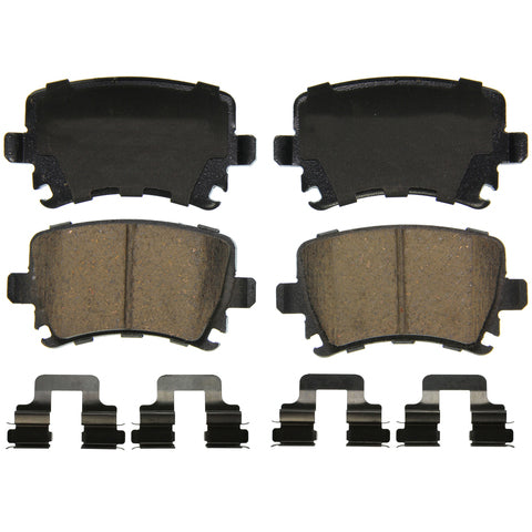 Wagner Brake Disc Brake Pad Set P/N:ZD1108 Fits: Audi A3, Audi A3 Quattro, Audi A4, Audi A4 Quattro, Audi A6, Audi A6 Quattro, Audi Q3, Audi Q3 Quattro, Audi Tt, Audi Tt Quattro - Image 1