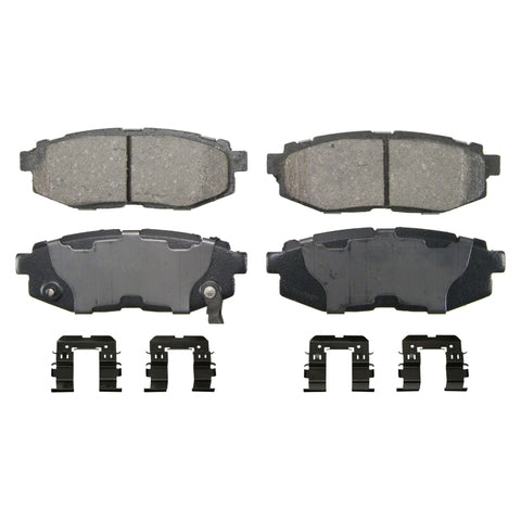 Wagner Brake Disc Brake Pad Set P/N:ZD1124 Fits: Scion Fr-s 16-13, Subaru B9 Tribeca 07-06, Subaru Brz 19-13, Subaru Forester 18-14, Subaru Legacy 14-10, Subaru Outback 14-10, Subaru Tribeca 14-08, Toyota 86 20-17 - Image 1