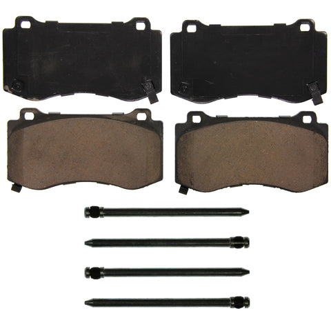 Wagner Brake Disc Brake Pad Set P/N:ZD1149 Fits: Chrysler 300 10-05, Chrysler 300 14-12, Chrysler 300 2017, Dodge Challenger 20-08, Dodge Charger 10-06, Dodge Charger 20-12, Dodge Magnum 08-06, Jeep Grand Cherokee 10-06 - Image 1