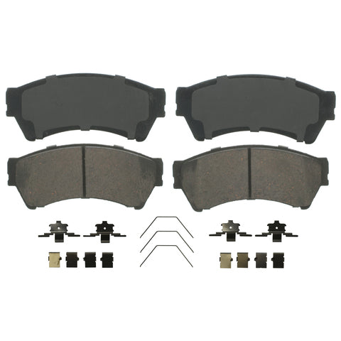 Wagner Brake Disc Brake Pad Set P/N:ZD1164 Fits: Ford Fusion 12-06, Lincoln Mkz 12-07, Lincoln Zephyr 2006, Mazda 6 13-08, Mercury Milan 11-06 - Image 1