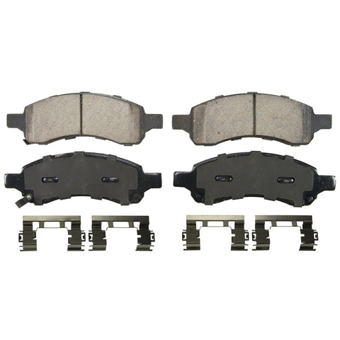 Wagner Brake Disc Brake Pad Set P/N:ZD1169A Fits: Buick Enclave 17-08, Chevrolet Traverse 17-09, GMC Acadia 16-07, GMC Acadia Limited 2017, Saturn Outlook 10-07 - Image 1