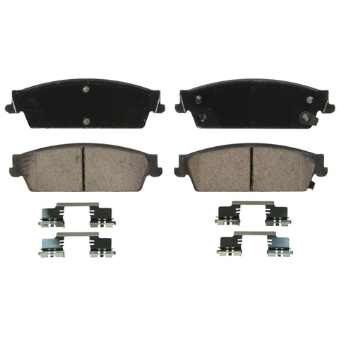 Wagner Brake Disc Brake Pad Set P/N:ZD1194 Fits: Cadillac Escalade, Cadillac Escalade Esv, Cadillac Escalade Ext, Chevrolet Avalanche, Chevrolet Silverado 1500, Chevrolet Suburban 1500, Chevrolet Tahoe, GMC Sierra 1500, GMC Yukon, GMC Yukon Xl 1500 - Image 1