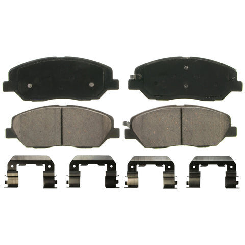 Wagner Brake Disc Brake Pad Set P/N:ZD1202 Fits: Hyundai Entourage 10-07, Hyundai Santa Fe 09-07, Hyundai Santa Fe 16-13, Hyundai Santa Fe Xl 15-13, Kia Borrego 2011, Kia Sedona 12-06, Kia Sedona 2014 - Image 1