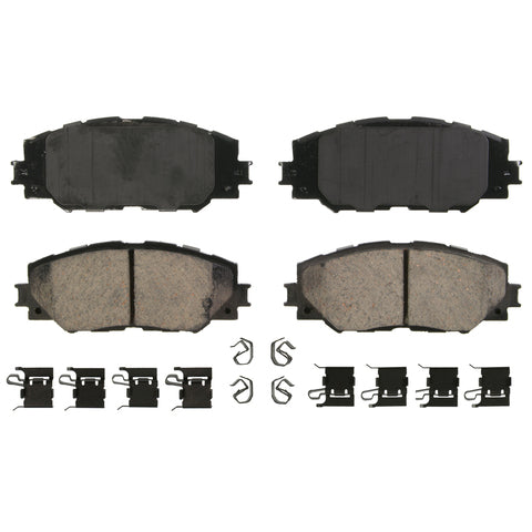 Wagner Brake Disc Brake Pad Set P/N:ZD1210 Fits: Lexus Hs250h 12-10, Pontiac Vibe 10-09, Scion Xb 15-08, Scion Xd 14-08, Toyota Corolla 13-09, Toyota Matrix 13-09, Toyota Prius V 18-12, Toyota Rav4 18-06 - Image 1