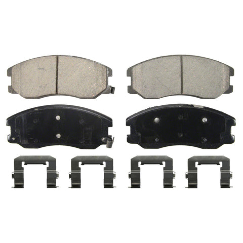 Wagner Brake Disc Brake Pad Set P/N:ZD1264 Fits: Chevrolet Captiva Sport 15-12, Chevrolet Equinox 09-07, Pontiac Torrent 09-07, Saturn Vue 10-08, Suzuki Xl-7 09-07 - Image 1