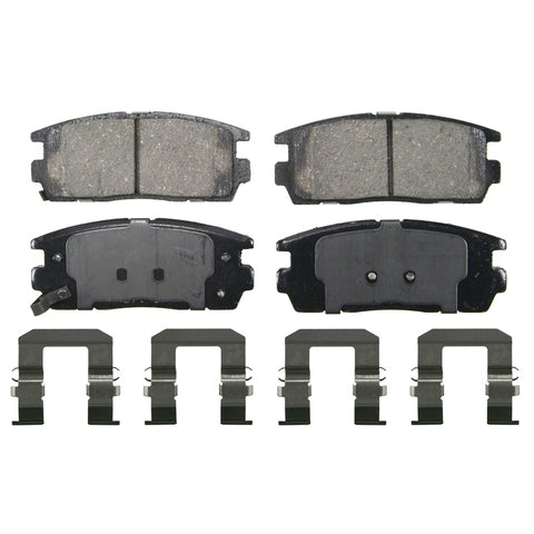 Wagner Brake Disc Brake Pad Set P/N:ZD1275 Fits: Chevrolet Captiva Sport 15-12, Chevrolet Equinox 17-07, GMC Terrain 17-10, Pontiac Torrent 09-06, Saturn Vue 10-08, Suzuki Xl-7 09-07 - Image 1