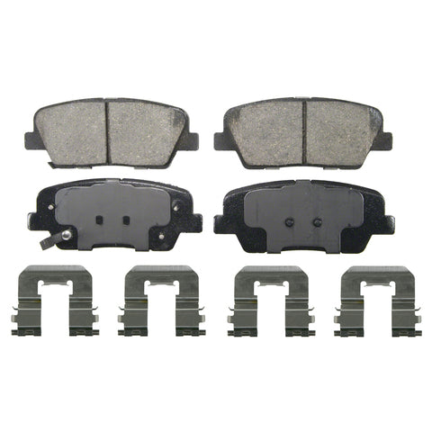 Wagner Brake Disc Brake Pad Set P/N:ZD1284 Fits: Genesis G90, Hyundai Entourage, Hyundai Equus, Hyundai Genesis, Hyundai Genesis Coupe, Hyundai Santa Fe, Hyundai Santa Fe Sport, Hyundai Santa Fe Xl, Kia Borrego, Kia K900, Kia Sedona, Kia Sorento - Image 1