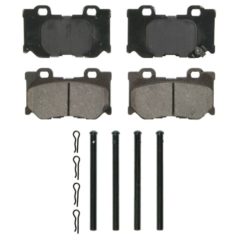 Wagner Brake Disc Brake Pad Set P/N:ZD1347 Fits: Infiniti Fx50, Infiniti G37, Infiniti M37, Infiniti M56, Infiniti Q50, Infiniti Q60, Infiniti Q70, Infiniti Q70l, Infiniti Qx70, Nissan 370z - Image 1