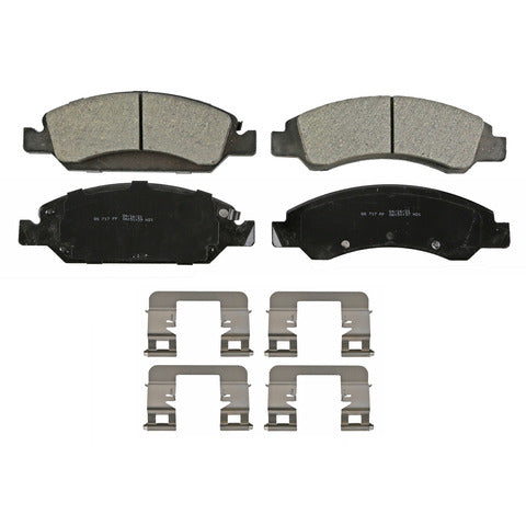 Wagner Brake Disc Brake Pad Set P/N:ZD1363A Fits: Cadillac Escalade, Cadillac Escalade Esv, Cadillac Escalade Ext, Cadillac Xts, Chevrolet Avalanche, Chevrolet Express 1500, Chevrolet Silverado 1500, Chevrolet Silverado 1500 Ld, Chevrolet Suburban - Image 1