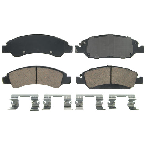 Wagner Brake Disc Brake Pad Set P/N:ZD1363 Fits: Cadillac Escalade, Cadillac Escalade Esv, Cadillac Escalade Ext, Cadillac Xts, Chevrolet Avalanche, Chevrolet Express 1500, Chevrolet Silverado 1500, Chevrolet Silverado 1500 Ld, Chevrolet Suburban - Image 1