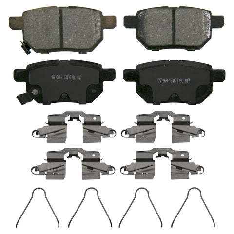 Wagner Brake Disc Brake Pad Set P/N:ZD1423 Fits: Lexus Ct200h, Pontiac Vibe, Scion Im, Scion Tc, Scion Xb, Toyota Avalon, Toyota Corolla, Toyota Corolla Im, Toyota Matrix - Image 1