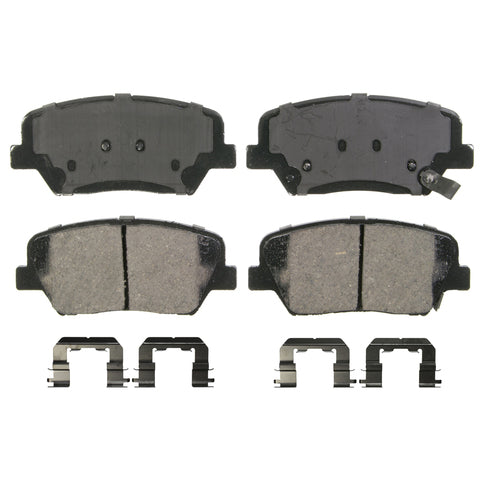 Wagner Brake Disc Brake Pad Set P/N:ZD1432 Fits: Hyundai Azera 17-12, Hyundai Santa Fe 12-10, Hyundai Santa Fe Sport 16-13, Kia Rondo 17-14, Kia Sorento 14-11 - Image 1