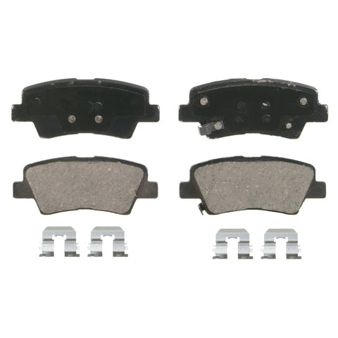 Wagner Brake Disc Brake Pad Set P/N:ZD1445 Fits: Hyundai Azera 17-12, Hyundai Sonata 15-11, Kia Optima 15-11, Kia Soul 13-12, Kia Soul 2010 - Image 1