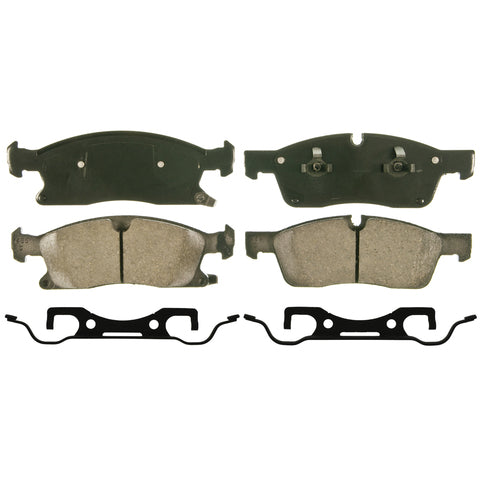Wagner Brake Disc Brake Pad Set P/N:ZD1455 Fits: Dodge Durango 12-11, Dodge Durango 16-14, Dodge Durango 20-18, Jeep Grand Cherokee 16-11, Jeep Grand Cherokee 20-18 - Image 1