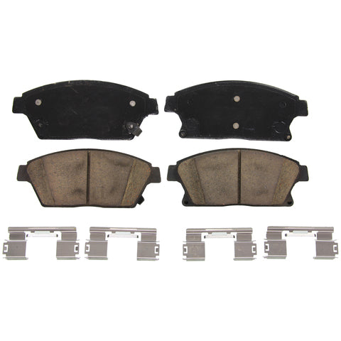 Wagner Brake Disc Brake Pad Set P/N:ZD1467 Fits: Buick Encore 17-13, Buick Verano 17-12, Cadillac Ats 15-13, Cadillac Ats 18-17, Chevrolet Cruze 15-14, Chevrolet Orlando 14-12, Chevrolet Trax 17-13, Chevrolet Volt 15-11, Ford Ft800 1989 - Image 1