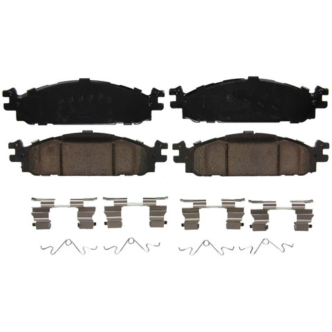 Wagner Brake Disc Brake Pad Set P/N:ZD1508 Fits: Ford Explorer 19-11, Ford Flex 19-12, Ford Taurus 19-12, Lincoln Mks 2012, Lincoln Mkt 19-12 - Image 1