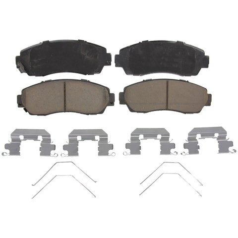 Wagner Brake Disc Brake Pad Set P/N:ZD1521 Fits: Acura Rdx 23-19, Honda Accord Crosstour 2011, Honda Crosstour 15-12, Honda Cr-v 16-12, Honda Cr-v 22-20, Honda Odyssey 17-11, Honda Passport 25-19, Subaru Legacy 19-16 - Image 1