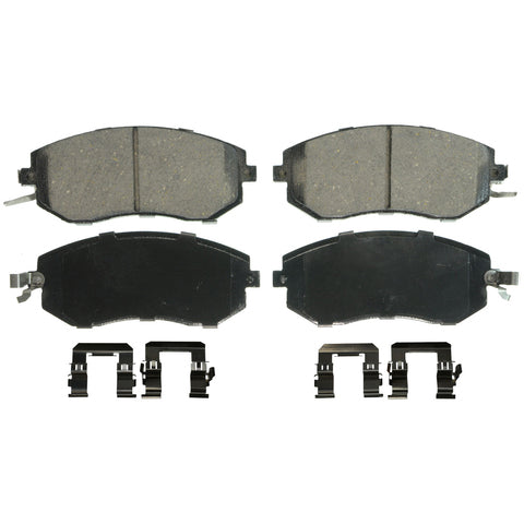 Wagner Brake Disc Brake Pad Set P/N:ZD1539 Fits: Scion Fr-s, Subaru Brz, Subaru Crosstrek, Subaru Forester, Subaru Impreza, Subaru Legacy, Subaru Outback, Subaru Wrx, Subaru Xv Crosstrek, Toyota 86 - Image 1