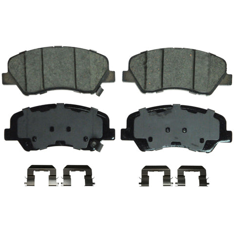Wagner Brake Disc Brake Pad Set P/N:ZD1593 Fits: Hyundai Accent 17-12, Kia Rio 18-12 - Image 1
