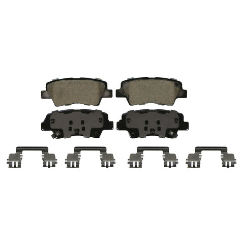 Wagner Brake Disc Brake Pad Set P/N:ZD1594 Fits: Hyundai Elantra Gt 16-13, Hyundai Sonata 2015, Hyundai Veloster 15-12, Kia Cadenza 17-14, Kia Forte 16-14, Kia Forte Koup 16-14, Kia Forte5 15-14, Kia Soul 16-14, Kia Soul Ev 17-15 - Image 1