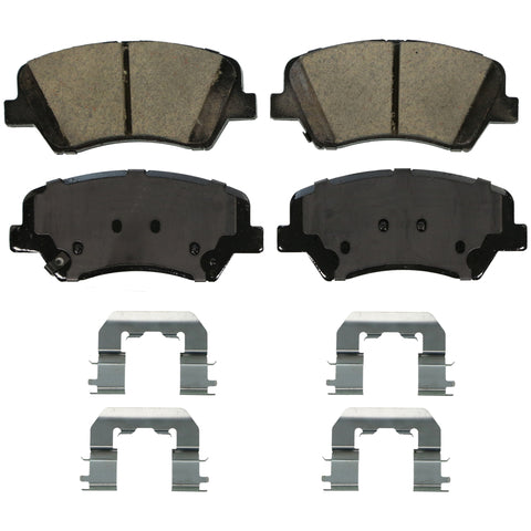Wagner Brake Disc Brake Pad Set P/N:ZD1595 Fits: Hyundai Elantra 15-13, Hyundai Elantra Coupe 2014, Hyundai Veloster 15-12 - Image 1