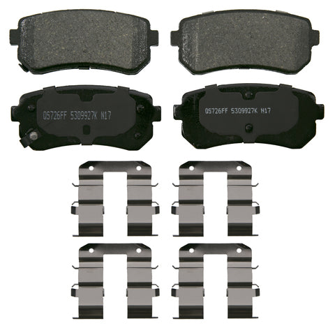 Wagner Brake Disc Brake Pad Set P/N:ZD1804 Fits: Hyundai Sonata 2015 - Image 1