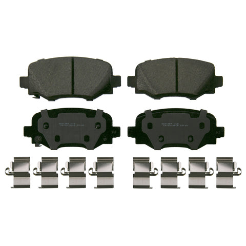 Wagner Brake Disc Brake Pad Set P/N:ZD1809 Fits: Dodge Hornet 24-23, Fiat 500x 20-16, Jeep Renegade 23-15 - Image 1