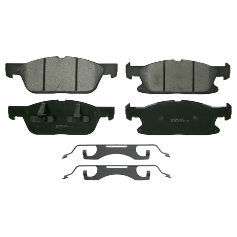 Wagner Brake Disc Brake Pad Set P/N:ZD1818 Fits: Ford Edge 21-15, Ford Fusion 19-17, Lincoln Continental 20-18, Lincoln Mkx 18-16, Lincoln Mkz 20-17, Lincoln Nautilus 23-19 - Image 1