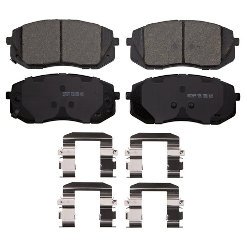 Wagner Brake Disc Brake Pad Set P/N:ZD1826 Fits: Hyundai Kona Electric 21-19, Hyundai Sonata 19-15, Kia Niro Ev 22-19, Kia Optima 20-16 - Image 1