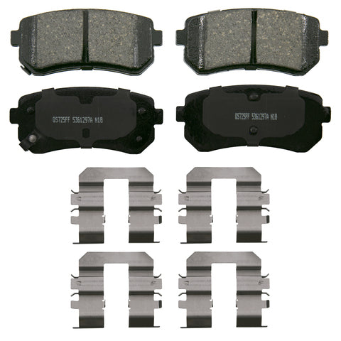 Wagner Brake Disc Brake Pad Set P/N:ZD1829 Fits: Hyundai Sonata 17-16 - Image 1