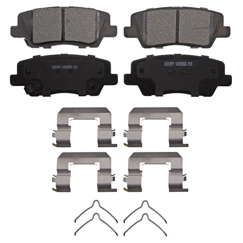 Wagner Brake Disc Brake Pad Set P/N:ZD1839 Fits: Cadillac Ats 17-16, Cadillac Ats 2019, Cadillac Cts 2019 - Image 1