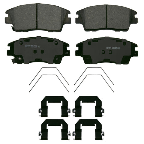Wagner Brake Disc Brake Pad Set P/N:ZD1847 Fits: Hyundai Elantra 20-17, Hyundai Tucson 21-16, Kia Sportage 22-17 - Image 1