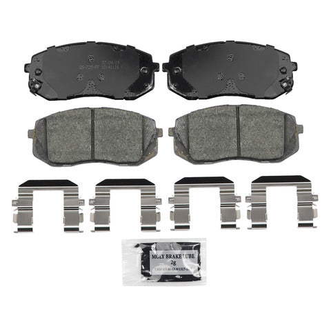 Wagner Brake Disc Brake Pad Set P/N:ZD1855A Fits: Hyundai Kona 21-18, Hyundai Veloster 21-19, Kia Forte 22-20, Kia Seltos 22-21 - Image 1