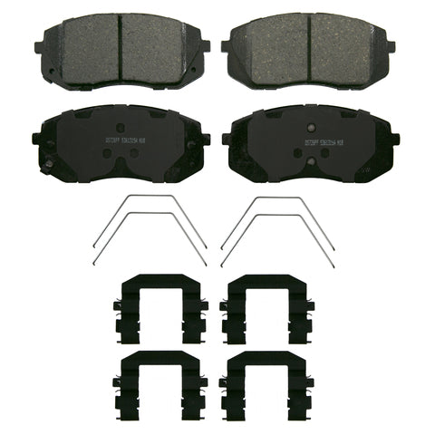 Wagner Brake Disc Brake Pad Set P/N:ZD1855 Fits: Hyundai Sonata 19-16, Kia Optima 2016, Kia Optima 20-19, Kia Soul 19-17, Kia Soul Ev 2019 - Image 1