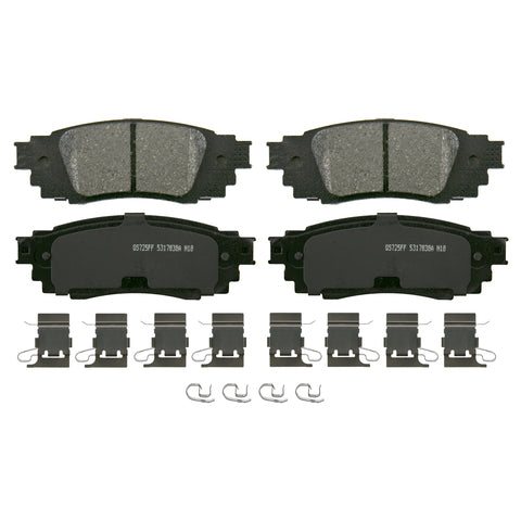 Wagner Brake Disc Brake Pad Set P/N:ZD1879 Fits: Lexus Rx350 23-16, Lexus Rx350l 22-18, Lexus Rx450h 22-16, Lexus Rx450hl 22-18 - Image 1