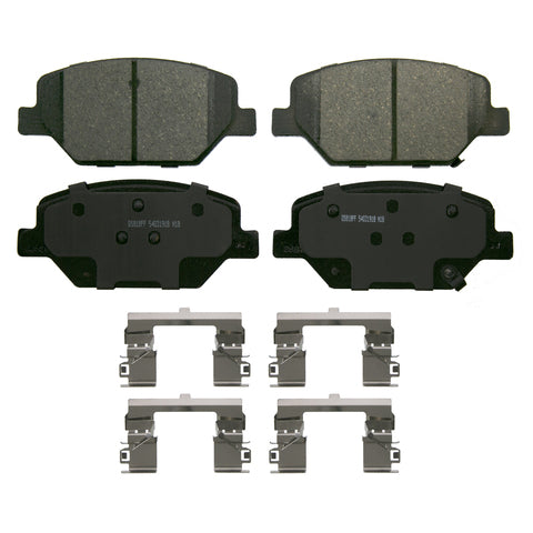 Wagner Brake Disc Brake Pad Set P/N:ZD1886 Fits: Buick Envision 20-16, Buick Lacrosse 19-17, Buick Regal Sportback 20-18, Buick Regal Tourx 19-18, Cadillac Xt4 2019, Chevrolet Camaro 18-16, Chevrolet Equinox 2018, GMC Terrain 20-18 - Image 1