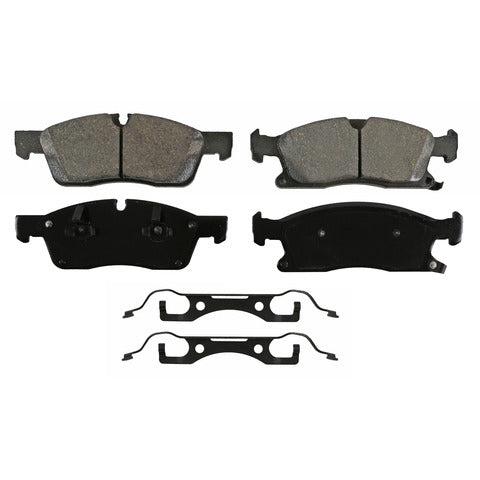 Wagner Brake Disc Brake Pad Set P/N:ZD1904 Fits: Dodge Durango 21-16, Jeep Grand Cherokee 2017, Jeep Grand Cherokee 2021 - Image 1