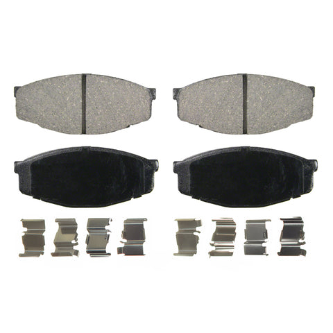 Wagner Brake Disc Brake Pad Set P/N:ZD207 Fits: Toyota Cressida 88-81, Toyota Pickup 95-84 - Image 1